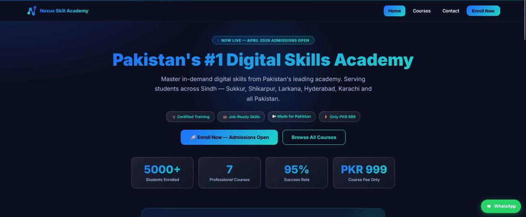 Nexus Skill Academy Platform
