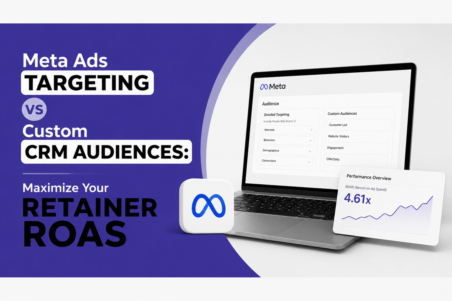 Meta Ads Targeting vs Custom CRM Audiences: Maximize Your Retainer ROAS